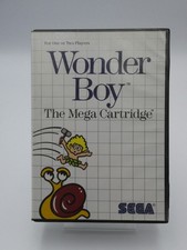 Wonder Boy Sega Master System Complete CIB Tested
