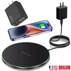 Wireless Fast Charger Charging Pad Dock For iPhone 17 16e 15 ProMax 14 13 12