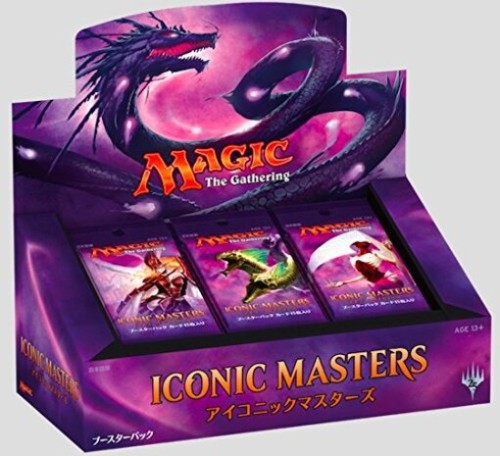 Magic The Gathering Iconic Masters Booster BOX 24 Packs Japanese Version MTG