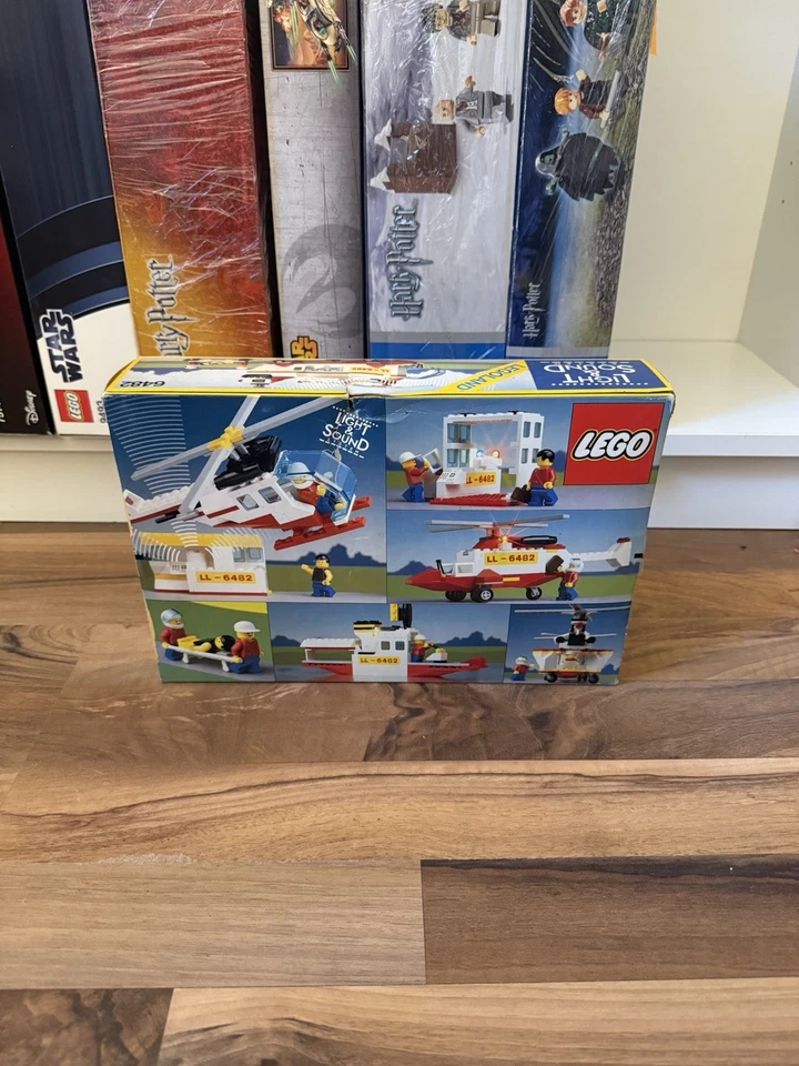 LEGO Set 6482 Light & Sound Rescue Helicopter NEU/SEALED 1989 RAR! - Bild 2 von 4