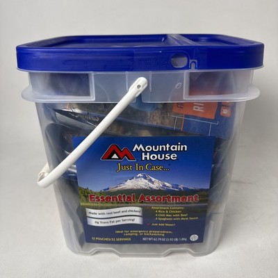 Mountain House Just In Case Essential Bucket 32 Serving Best By June 2027 Sealed
