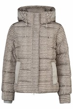 Steppjacke, Reitjacke, Winterjacke PIKEUR QUILTED JACKET in pale grey