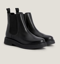 Bottines Chelsea en cuir Tommy Hilfiger Jeans Prix boutique 159 Euros