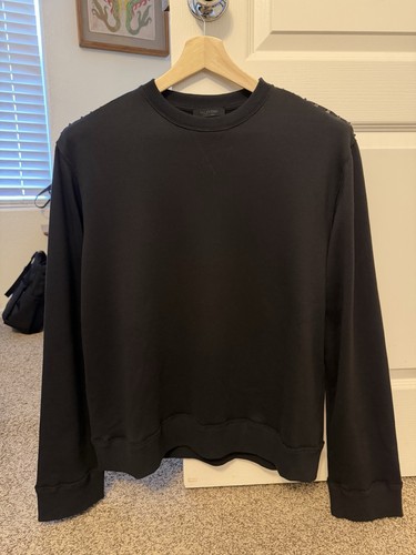 *NEW* Valentino Garavani Rockstud 08 Sweatshirt Size S Black Men Authentic