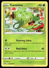 Carnivine 012/159 Crown Zenith Pokemon TCG NM