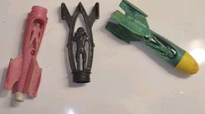 vintage 1950's ROYAL TOT Rocket Man S-4 SPACE BOMB cap toy Lot