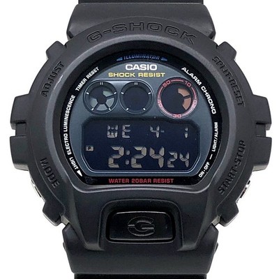 G-Shock DW-6900BMC-1 Neo Tokyo City 3-Eye Inverted LCD Black Gebraucht aus Japan