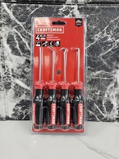CRAFTSMAN 4 Piece Precision Steel Hook And Pick Set  CMHT65073