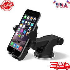 Universal 360 Car Cell Phone Holder Windshield Dashboard Dash Mount For iPhone