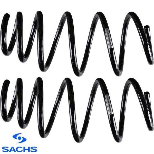 2X Fahrwerksfeder Sachs 993862 2 Federn Satz Federnsatz FüR Opel-image