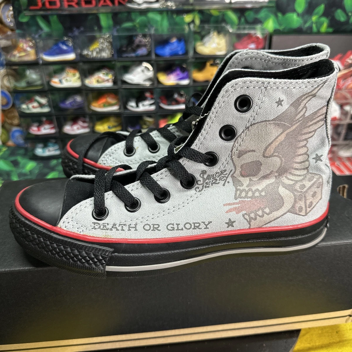 Converse Chuck Taylor All Star High Sailor Jerry Gray for  display picture 3