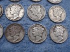 20 SILVER MERCURY DIMES WITH DATES lot tu7 — photo 5