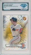 2023 Topps Pristine BUSTER POSEY 62 Gold Pristine Refractor /50💎DSG 10 Gem Mint