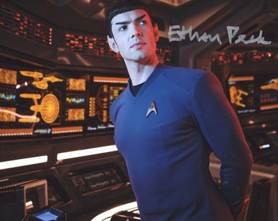 ETHAN PECK SIGNED PHOTO (1) STAR TREK