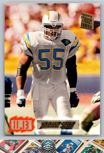JUNIOR SEAU HOF (1990-2009) NFL San Diego Chargers - CHOOSE YOUR CARD!!