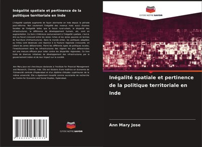 Ann Mary Jose | Inégalité spatiale et pertinence de la politique territoriale...