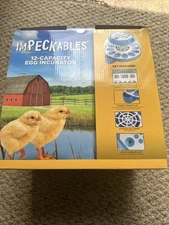 ImPECKables 12-Egg Incubator with Self-Turning and Built-In Candlelight