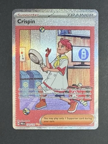 Pokémon Prismatic Evolutions Crispin 171/131