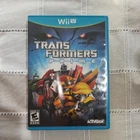 Transformers Prime: The Game - Nintendo Wii U CIB Game, Case, Manual Tested