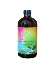 Exotic Soursop Bitters, 100 Pure Natural Organic Detox Herbs 16 oz