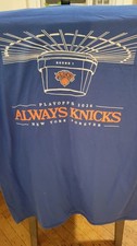 2026 New York Knicks SGA Playoff Shirt Round 1 Game 1 MSG 4/18/26 XL