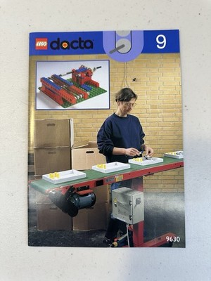 Lego Dacta 9630 Anleitungskarte 9 Mechanismus Set Vintage Education
