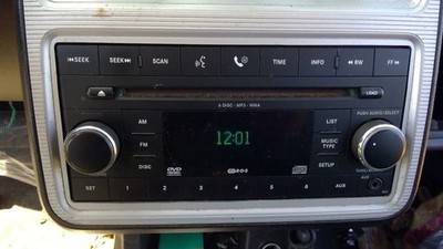Audio Equipment Radio Receiver Opt Req Fits 09-10 JOURNEY 289643