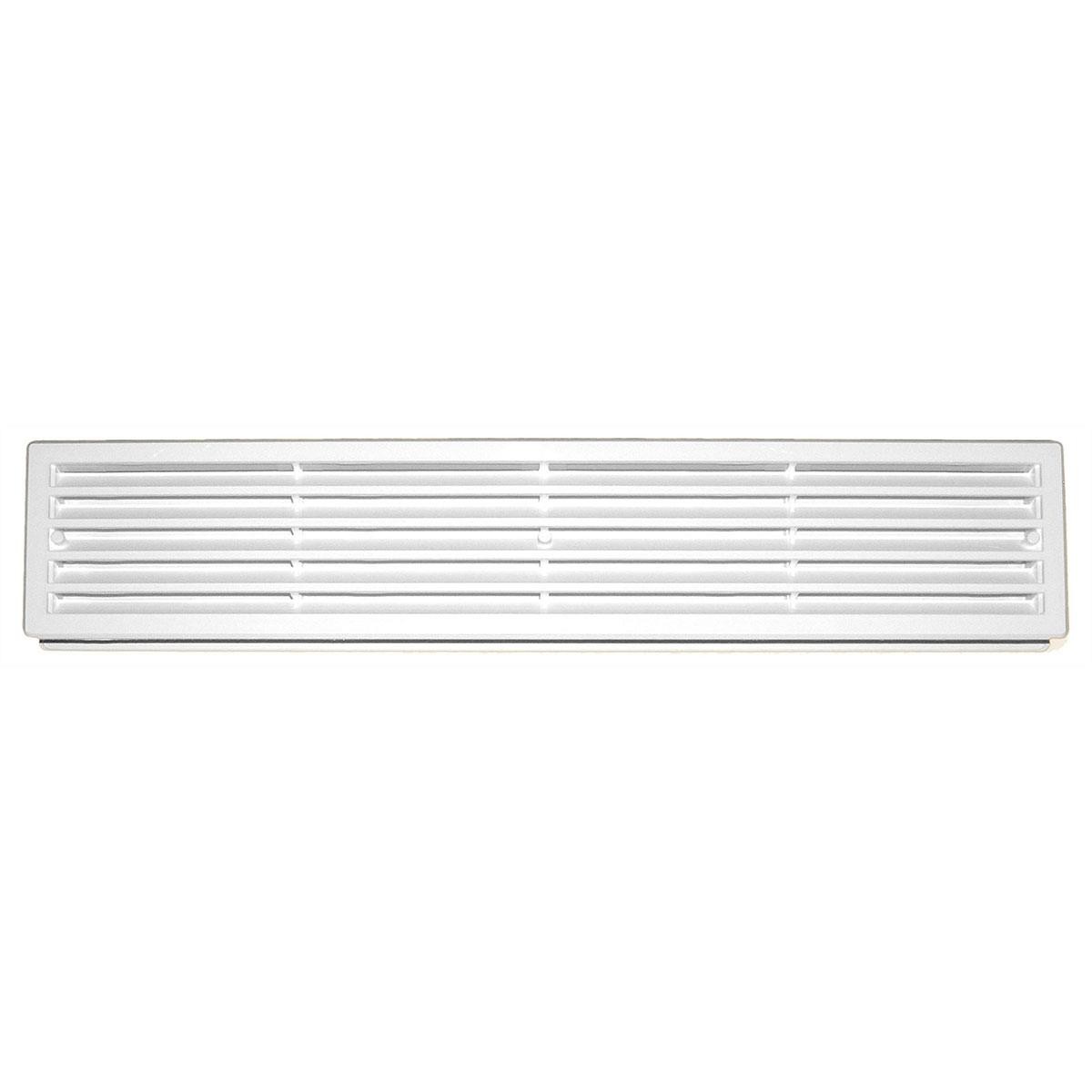 430x76mm White Internal Door Ventilation Grille Air Vent