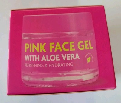 PiNk Face Gel With Aloe Vera  Refreshing & Hydrating 50ml. LIMITED EDITION 