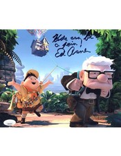 Ed Asner signed 8x10 Photo Carl Fredricksen Disney's Up