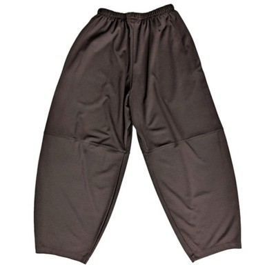 BRYN WALKER Oliver Brown Jersey Knit Balloon PANTS Womens XXS Fits M Made In USA