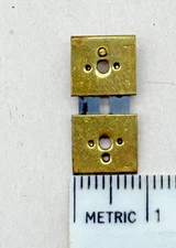 NOS CLOCK SUSPENSION SPRING #506, 9mm / 19mm, Hole to Pin 15 mm