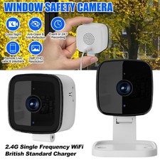 Smart 2K Window Security Camera, 2.4GHz Indoor Cameras With Color Night Vision