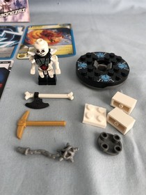 Lego set 2115 Bonezai NINJAGO 100% complete w/ instructions 5 cards Spinjitzu