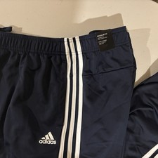 Mens Adidas Essential Tapered Cuff Pants Sweatpants Joggers Track New V-18