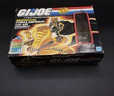 1986 GI Joe Serpentor no Air Chariot or inserts -  Box Only