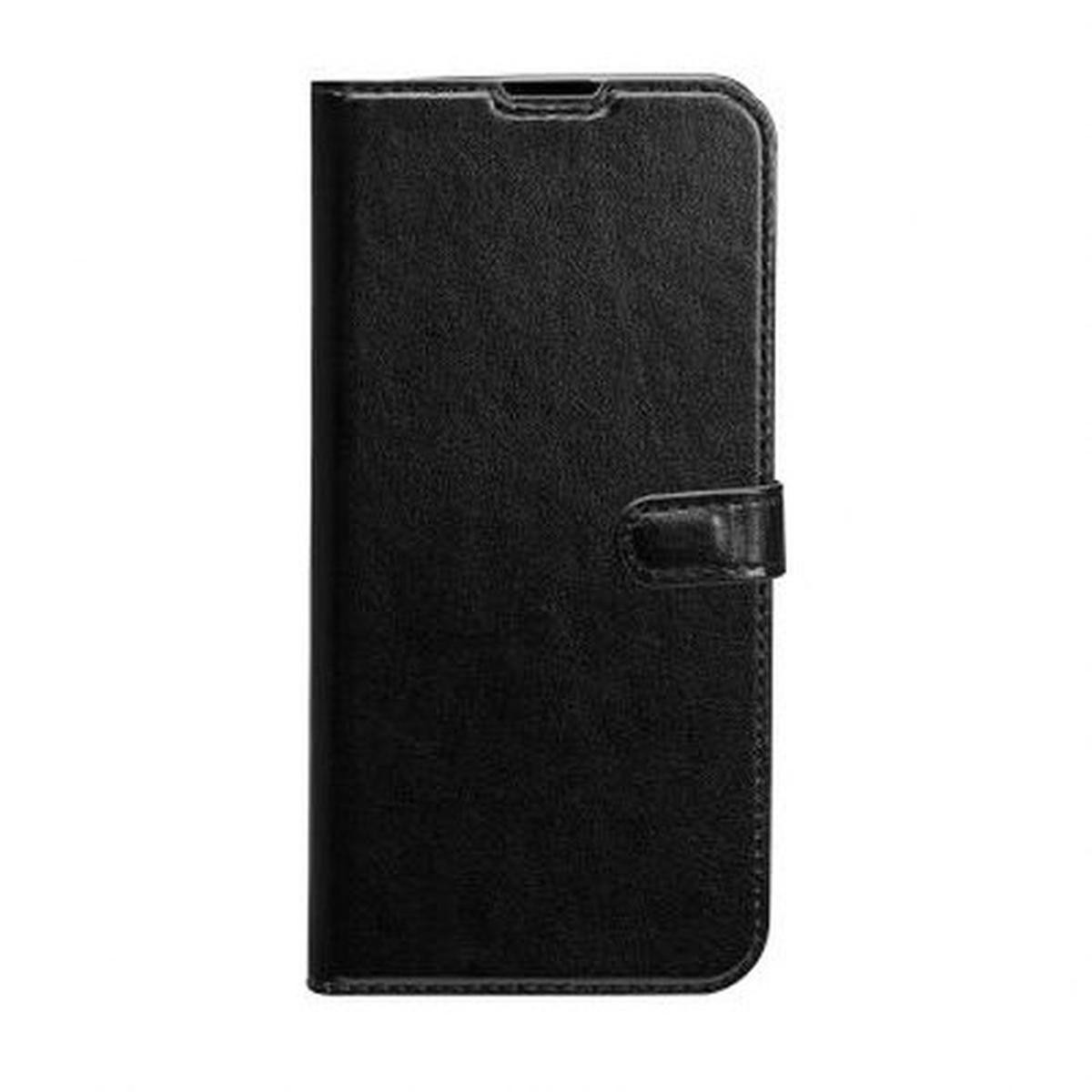 Étui pour Oppo A53S folio wallet avec fermeture languette aimantée noir