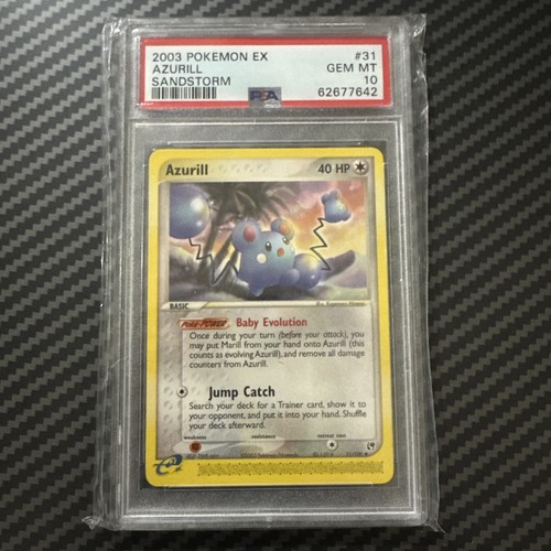 Azurill graded PSA 10 for sale on eBay