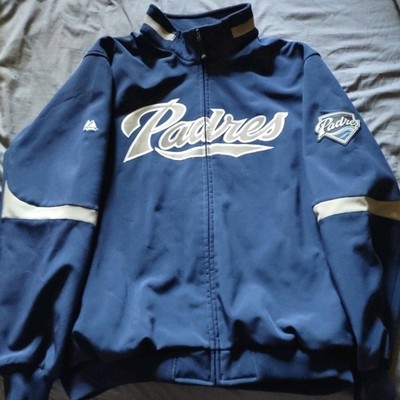 Vintage San Diego Padres size 2x Majestic Therma Base Jacket | eBay