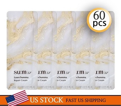 SU:M37 LosecSumma Repair Cream 1ml x 60pcs (60ml) Premium K-Beauty