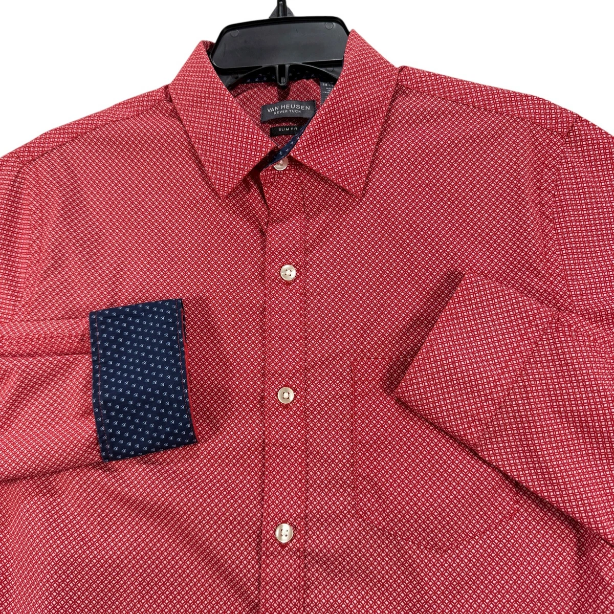 Van Heusen Red Size S Shirts for Men for sale | eBay