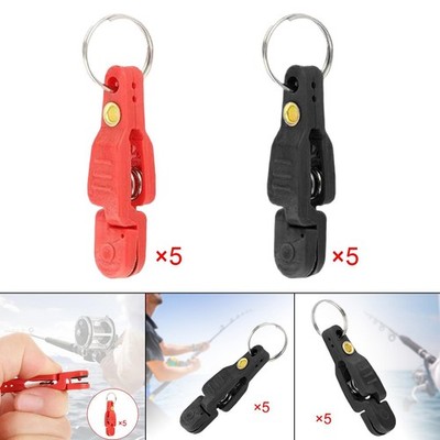5x Heavy Tension Snap Release Clips für Offshore-Angeln, Meeresfischen,