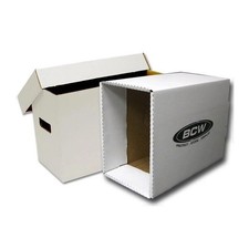 5 Short Comic Books Storage Boxes and Houses Holds 150-175 Stackable Durable BCW