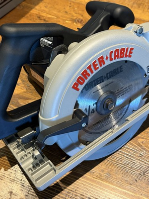 #ad #ad MINT CONDITION Porter Cable 9447 7 1 4” Circular Saw with OEM Steel Case and Box $250.00