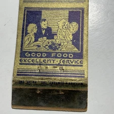 Matchbook Cover City Café Restaurant Cold Beer, Bells, Tennessee C 1930