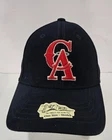 Vintage California Angels Snapback Hat Twins Enterprise 47 MLB Plain Logo M/L