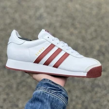 Adidas Originals Samoa Men’s Running Shoe Athletic Sneakers White Footwear #045