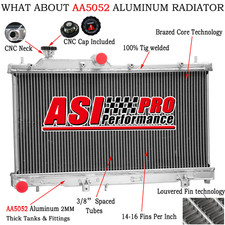 2 Rows Aluminium Radiator For 2009-2013 Subaru Forester 2005-2014 Legacy