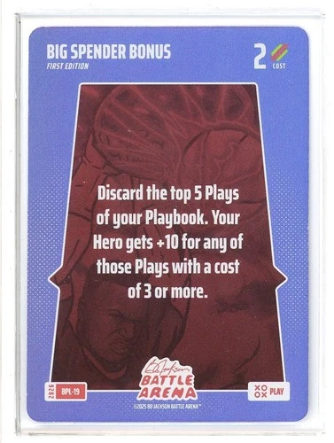 2026 Bo Jackson Battle Arena Big Spender Bonus BPL-19 Play Foil (WS)