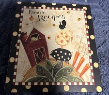 Dan DiPaola Favorite Recipes~Fresh Is Good Binder Set w/Page Protectors & Cards